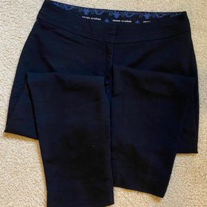 EUC Peter Nygard black crop pants